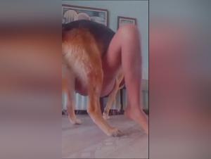 Donna indiana fa sesso con il cane