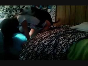 Horse fucks girl part 1