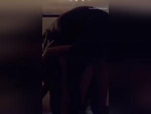 Girl fucks dog homemade