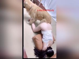 Asian Girl Dog Fuck 1