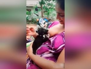 Slut Milks Puppy: Extreme Animal Sex Videos