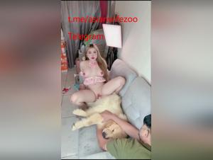 adolescente chien sexe