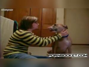Woman Dog Sex Extreme Love Part 1