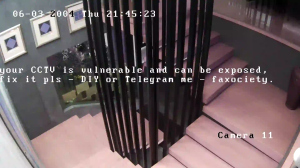 Caméra IP - Malaisie