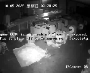 Caméra IP - Chine