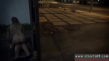 Hardcore outdoor fuck with slutty blonde milf