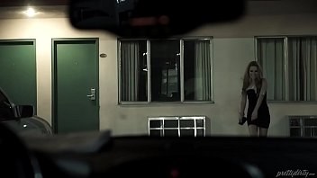 Lilly Adams and Police Officer in a Hardcore Scene