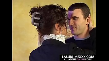 Slutty cleaning lady: Lea Guerlin and her hardcore scenes