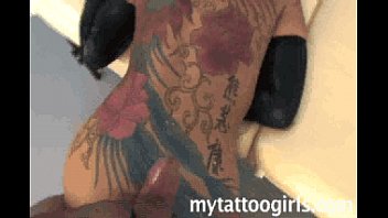 Hardcore fuck between tattooed students and their teacher