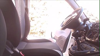 See your mother masturbating in the car!