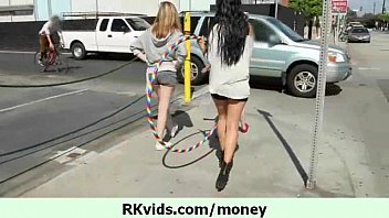 Asian Slut Masturbates For Money