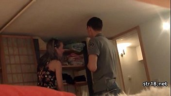 Lesbian slut masturbates with giant sex toys for pleasure