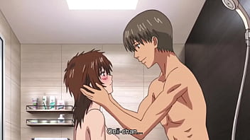 Hentai Step Sister Surprises Brother in Shower