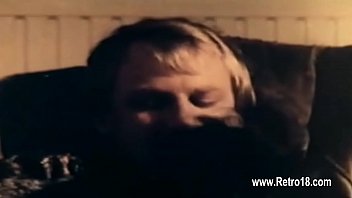 Intense blowjob with a perverted European blonde milf