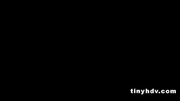 Asian slut fucks with white guy in porn video
