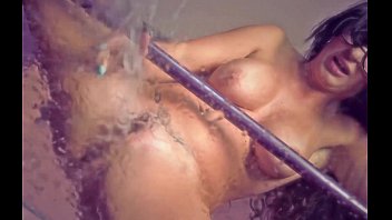 Brunette with Big Tits and Vibrator
