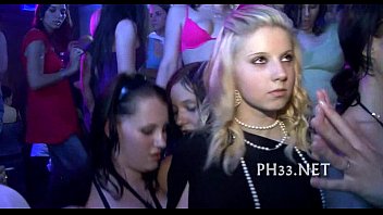 Group sex orgy: Natalia Star and her friends have fun on the dance floor