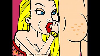 Slutty blonde goes wild in the office